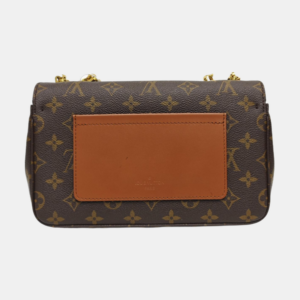 MARCEAU Monogram Coated Canvas Brown