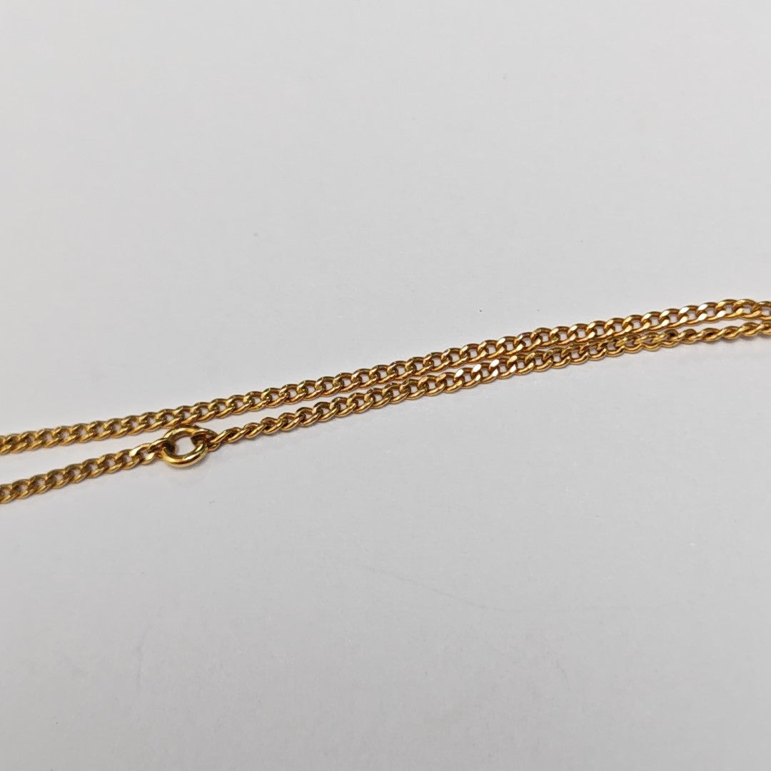 ALPHABET Metal Gold Bracelet