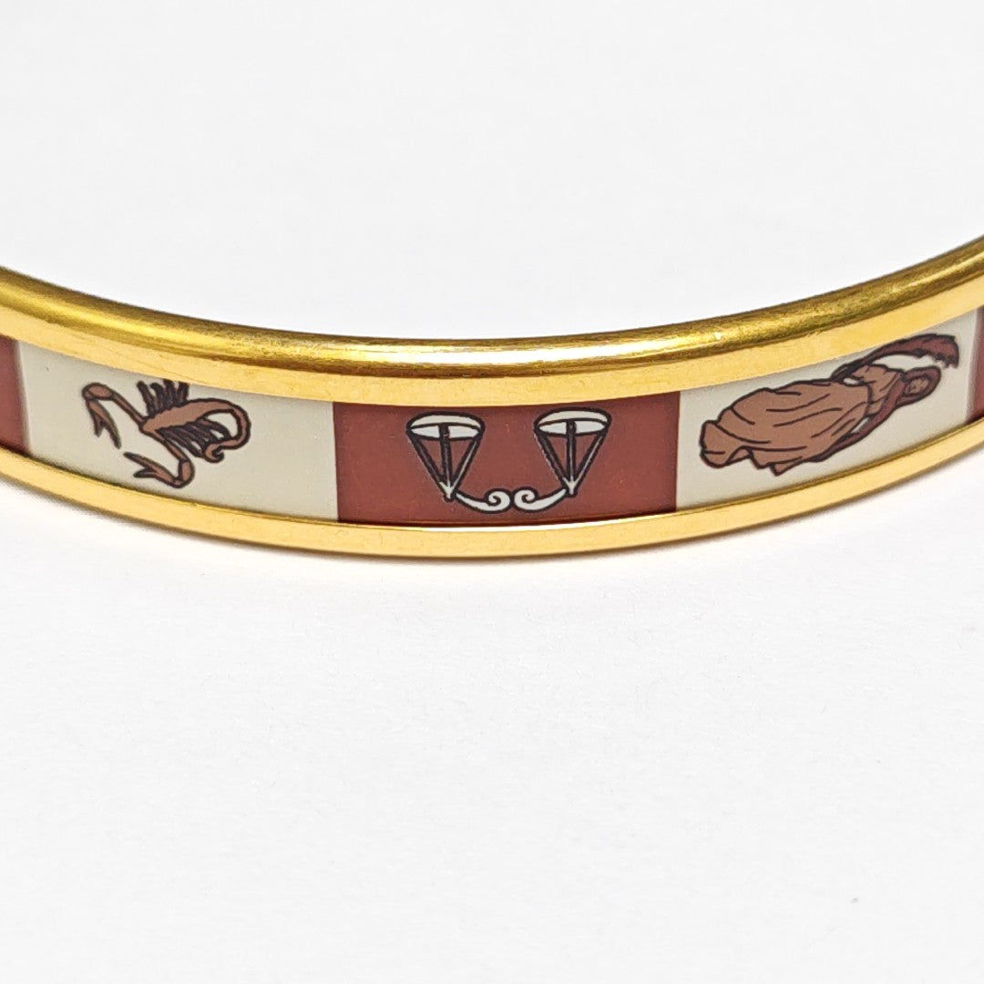 Email Metal Gold Bangle