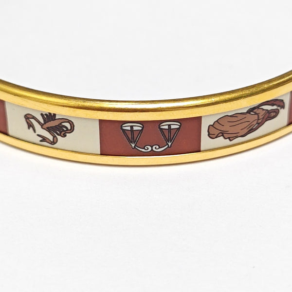Email Metal Gold Bangle