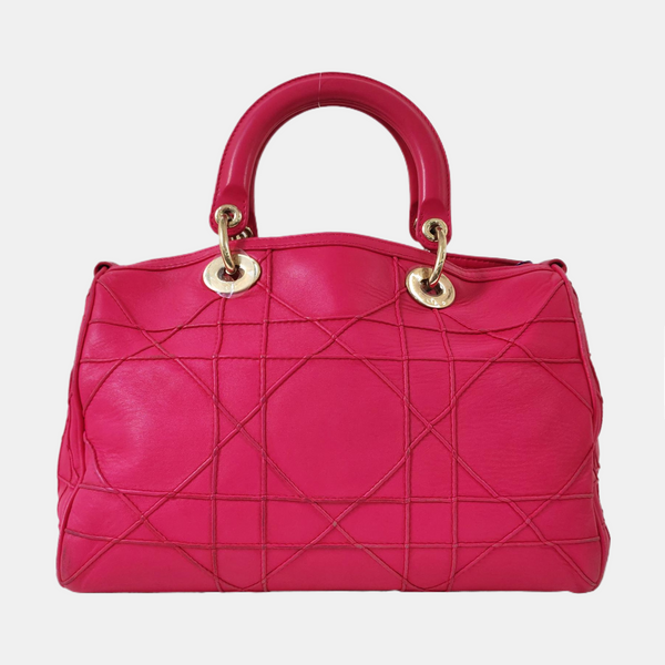 Granville Cannage Lambskin Red