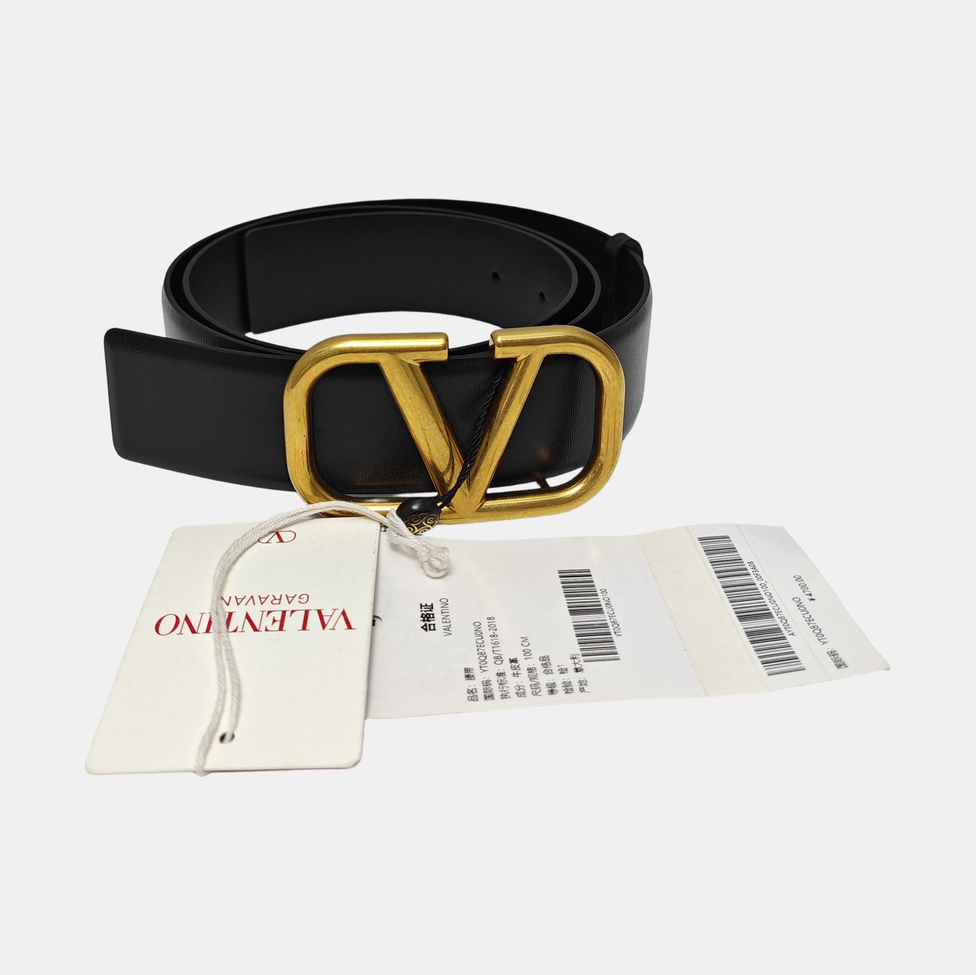 Leather Belt Black