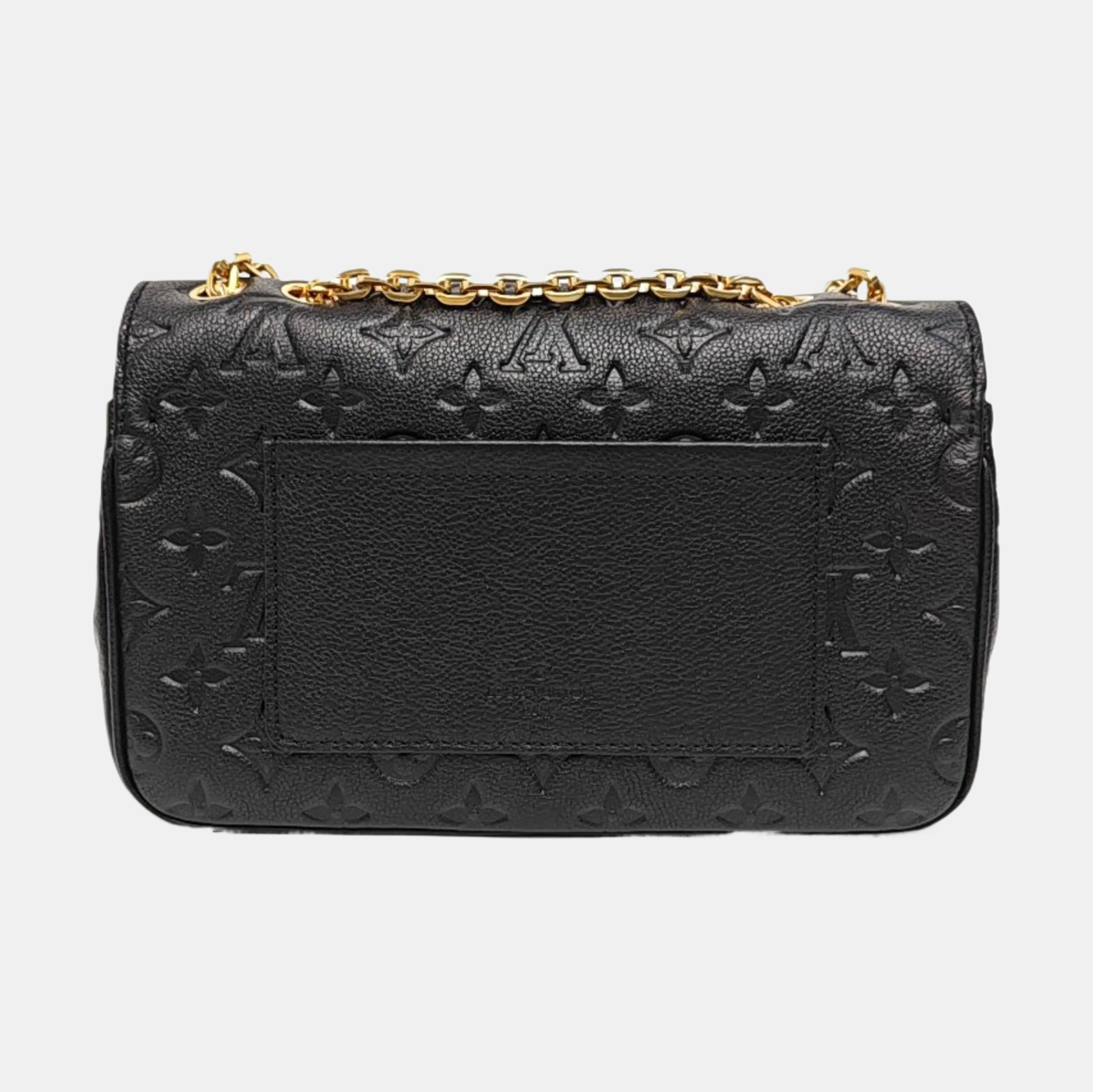 MARCEAU Monogram Calfskin Black