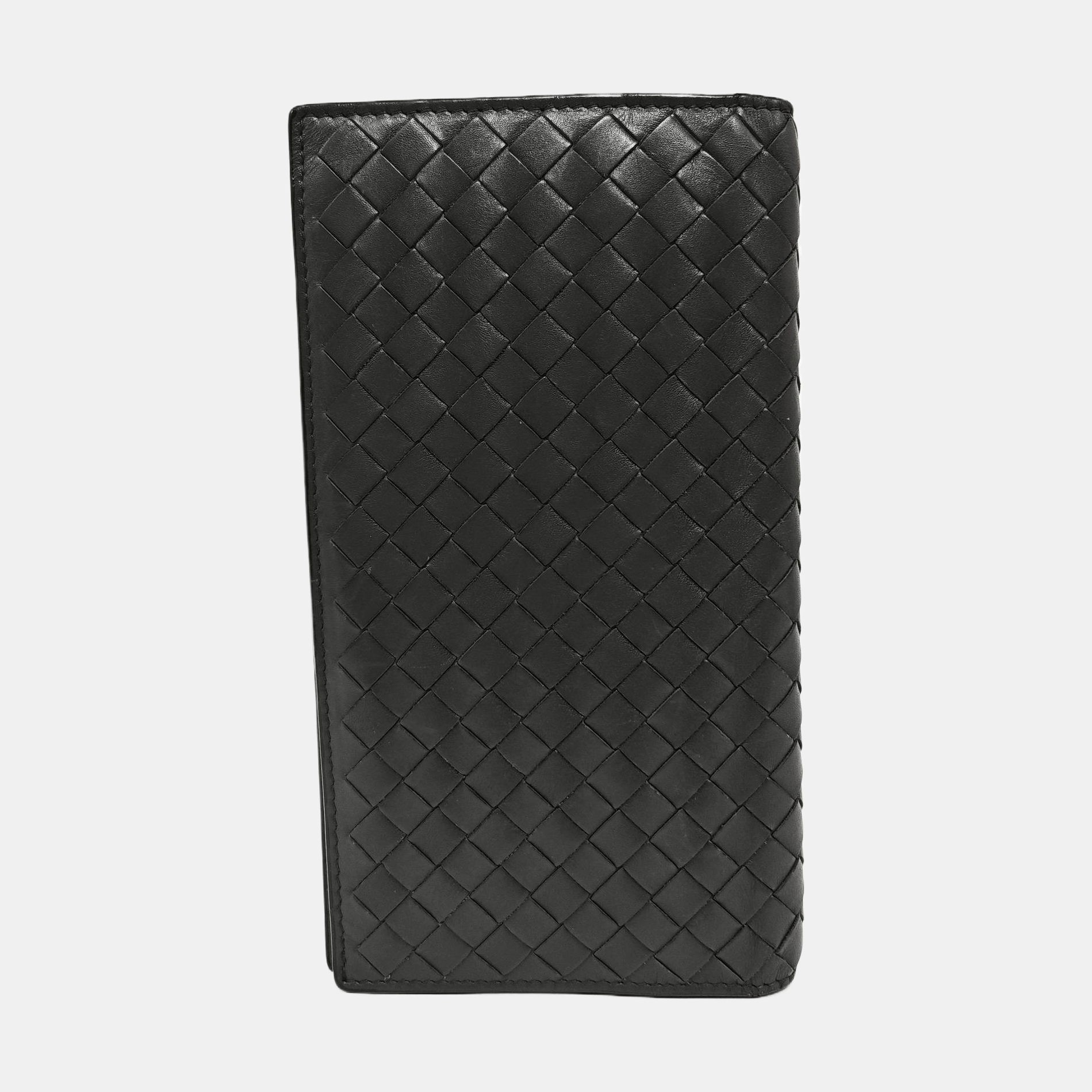 Calfskin Wallet Gray