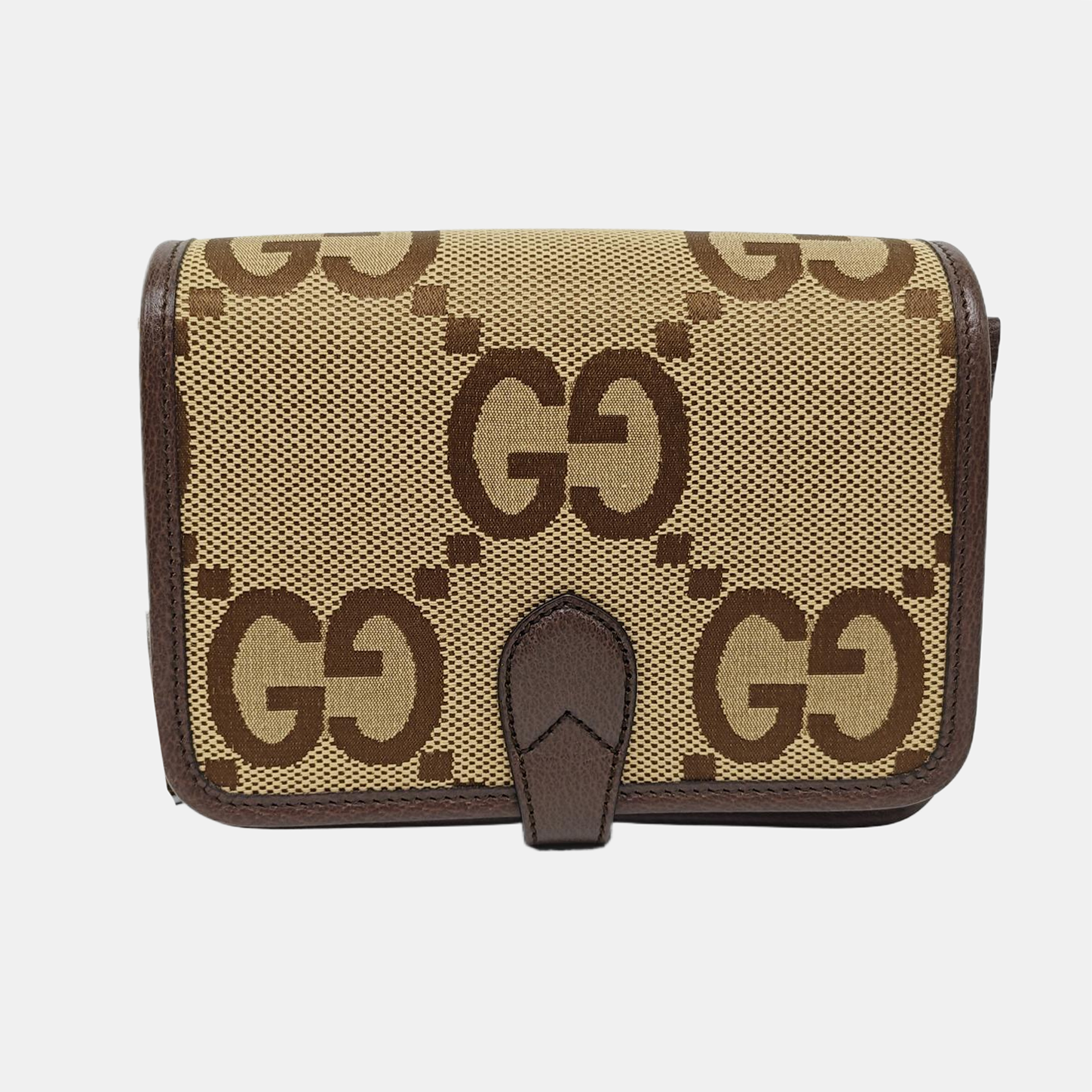 GG Messenger Monogram Canvas Brown