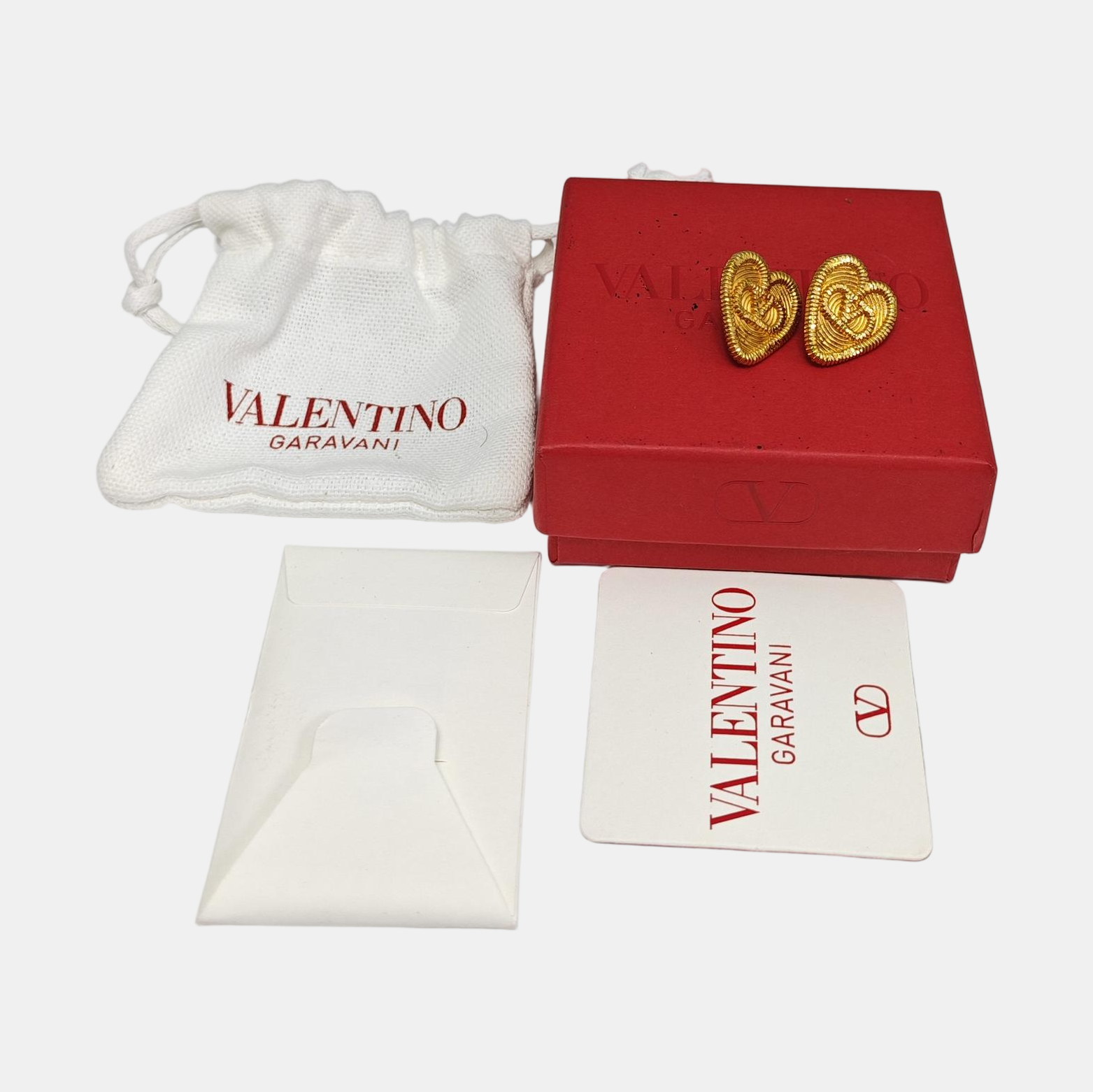Metal Gold Stud Earrings