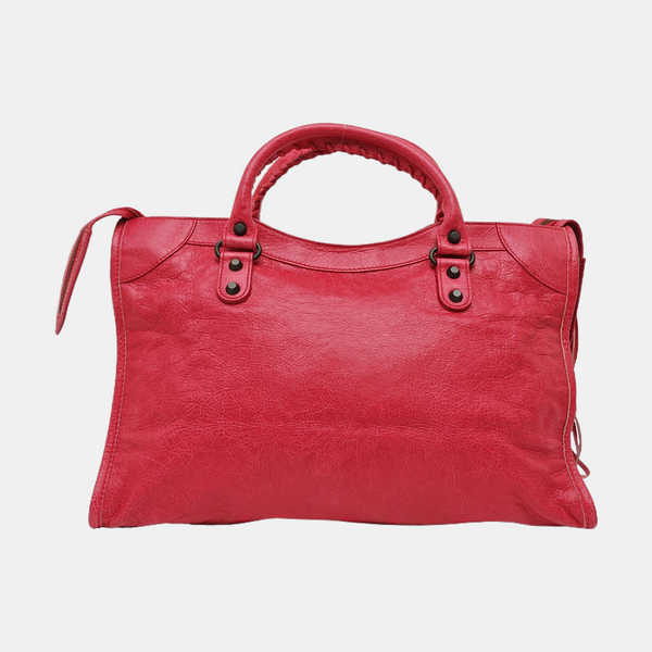 Classic City Medium Lambskin Pink
