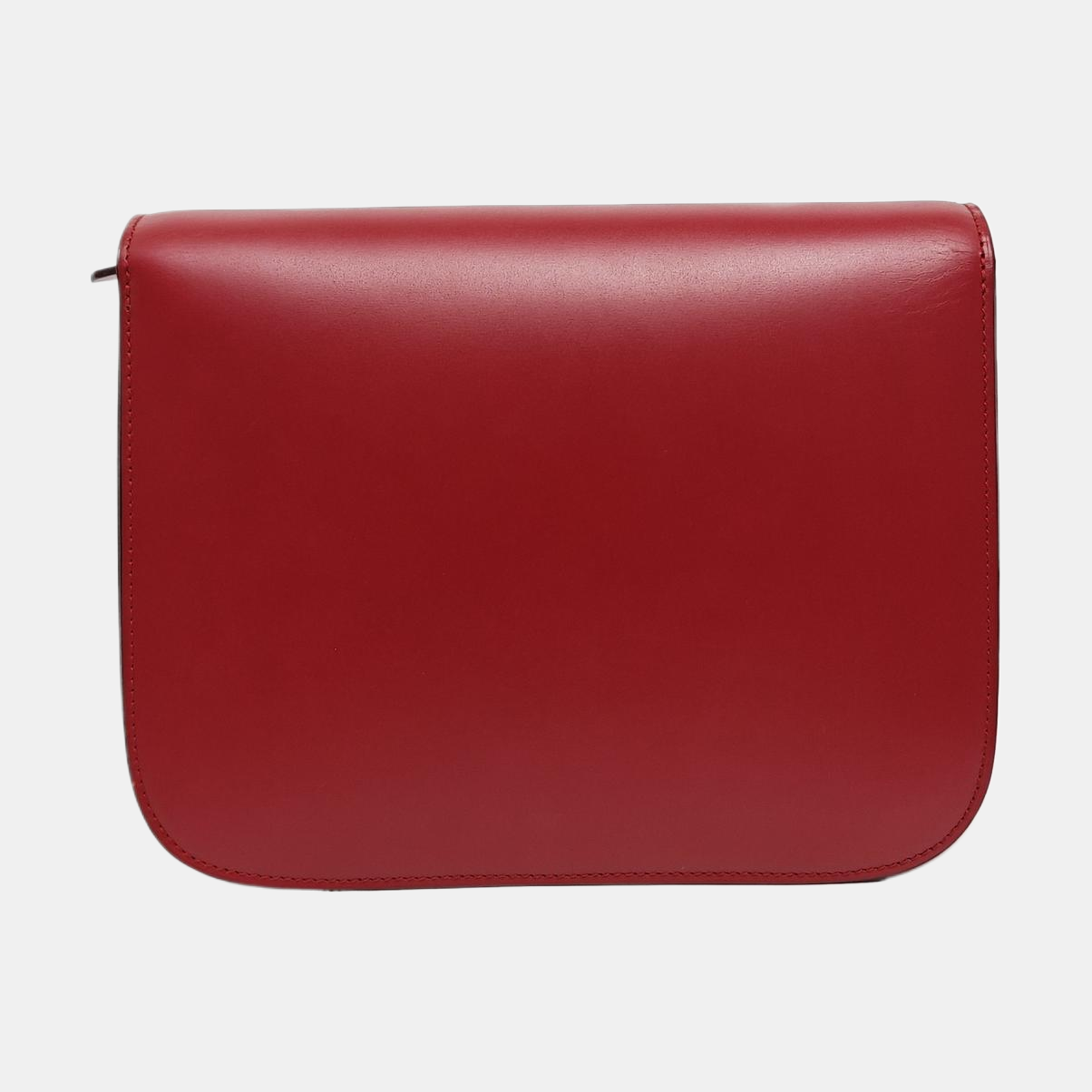 Authenticated pre-owned  CLASSIC BOX Medium Calfskin Red - Crossbody Bag at Looply