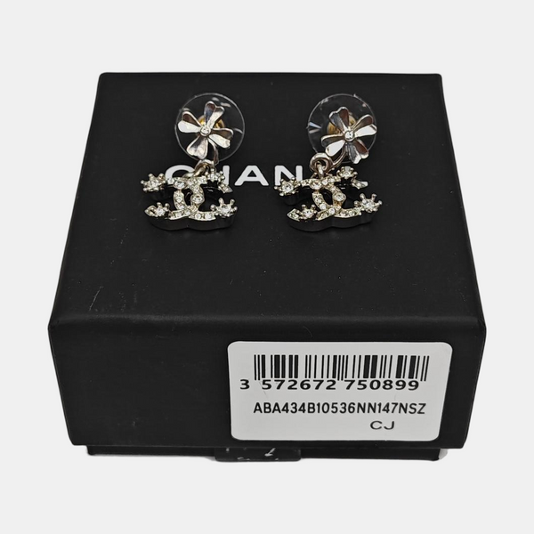 Metal Silver Earrings