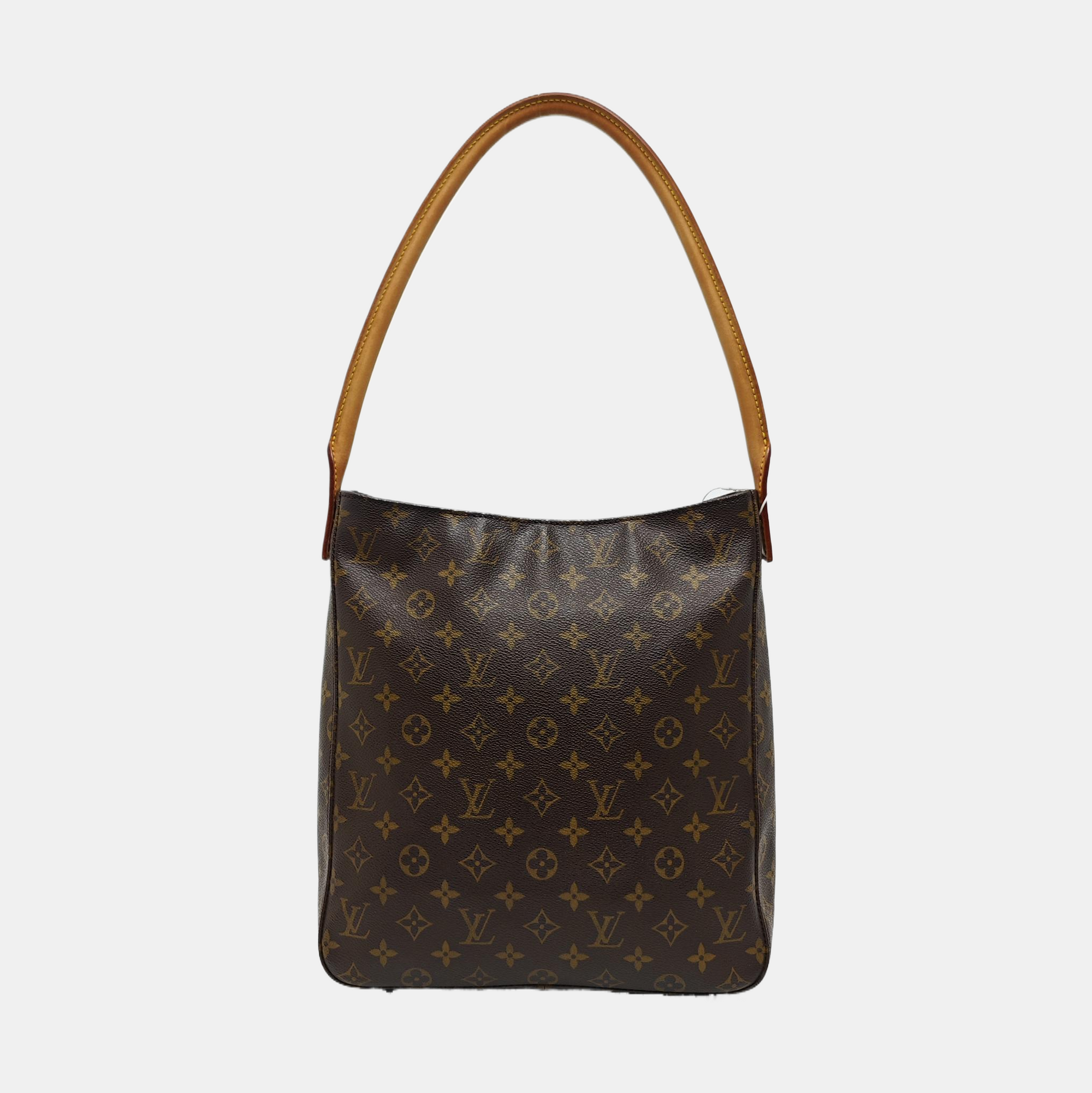 LOOPING GM Monogram Coated Canvas Brown