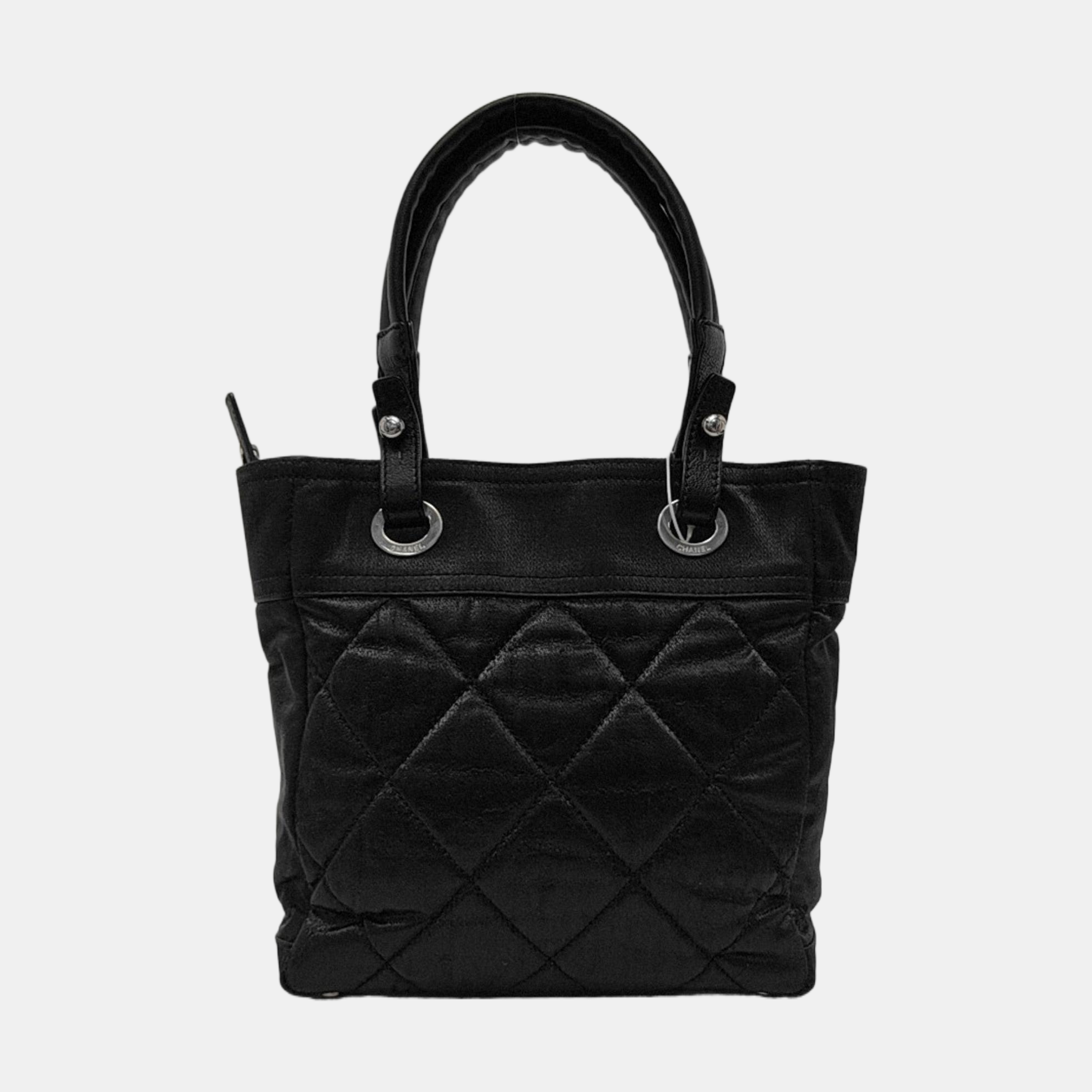 PARIS BIARRITZ Quilted Fabric Black