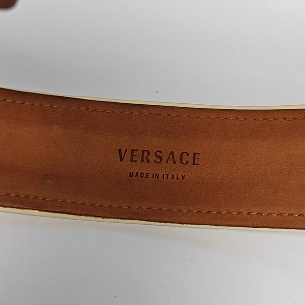 Leather Belt Yellow