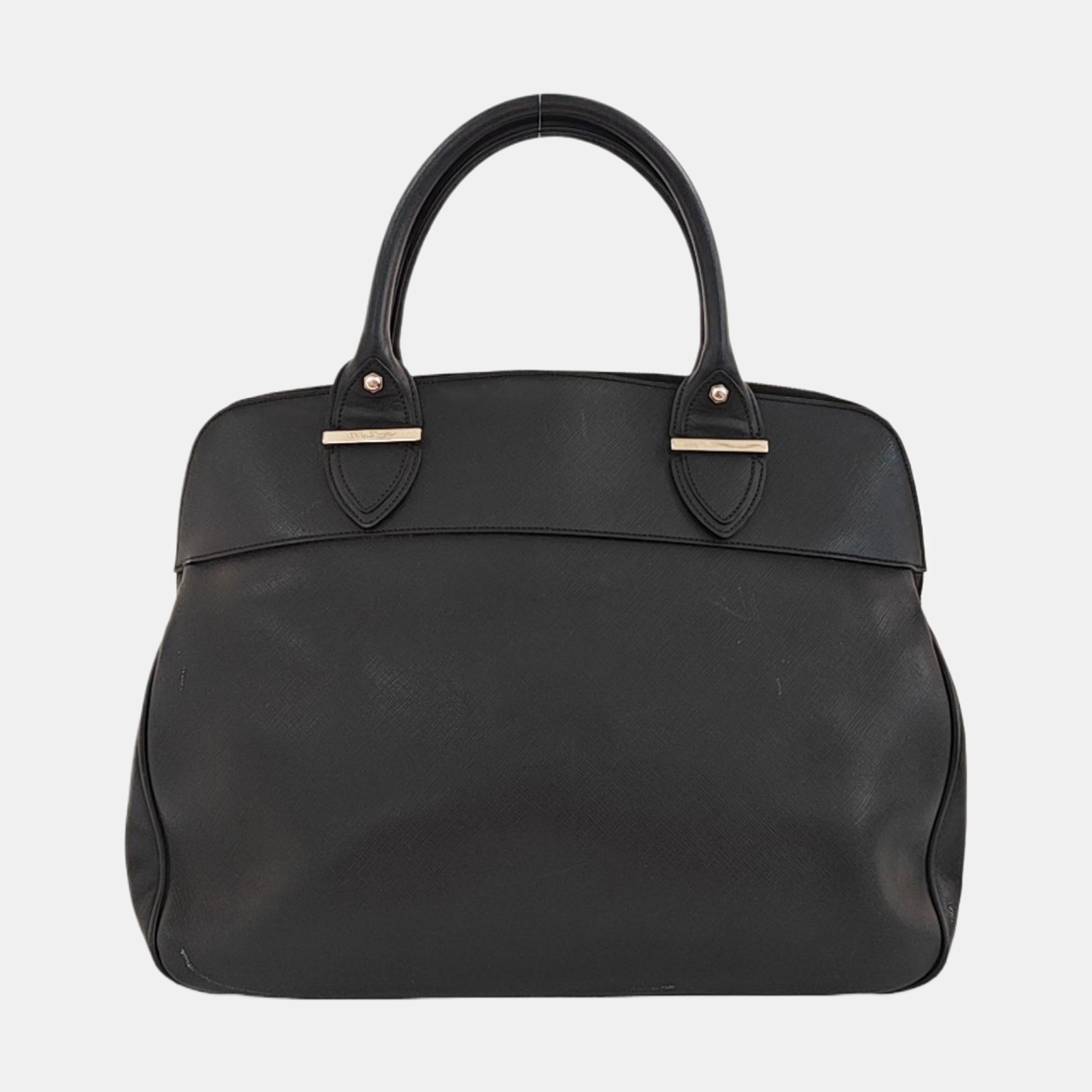 Calfskin Shoulder Bag Black
