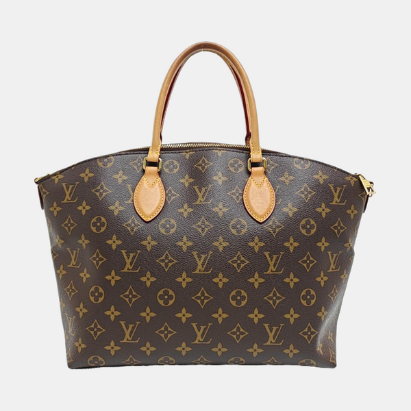 BOETIE MM Monogram Coated Canvas Brown