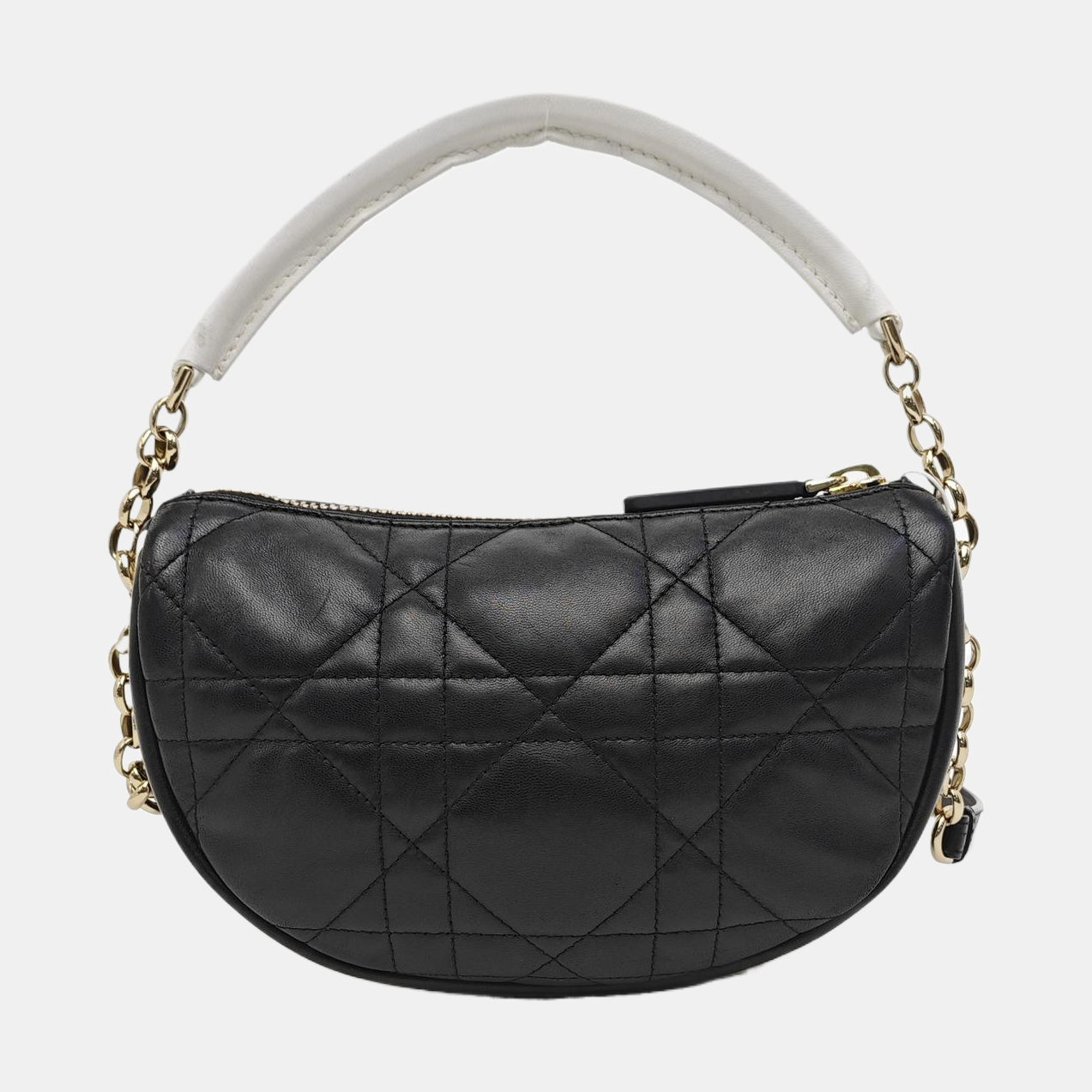 Dior Vibe Hobo Quilted Lambskin Black