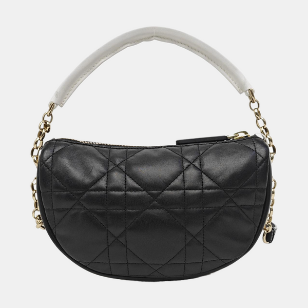 Dior Vibe Hobo Quilted Lambskin Black