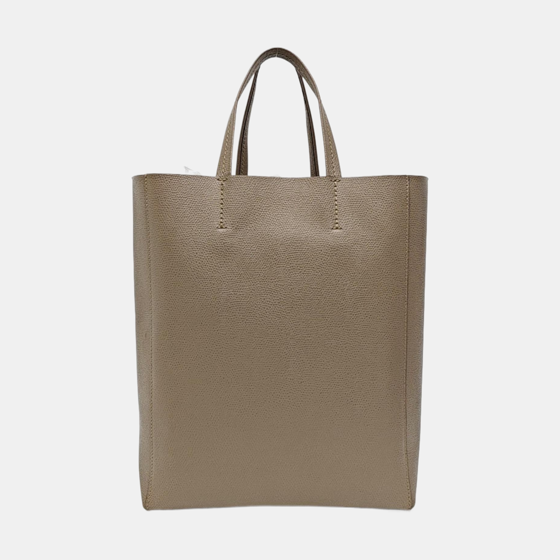 CABAS Small Calfskin Gray