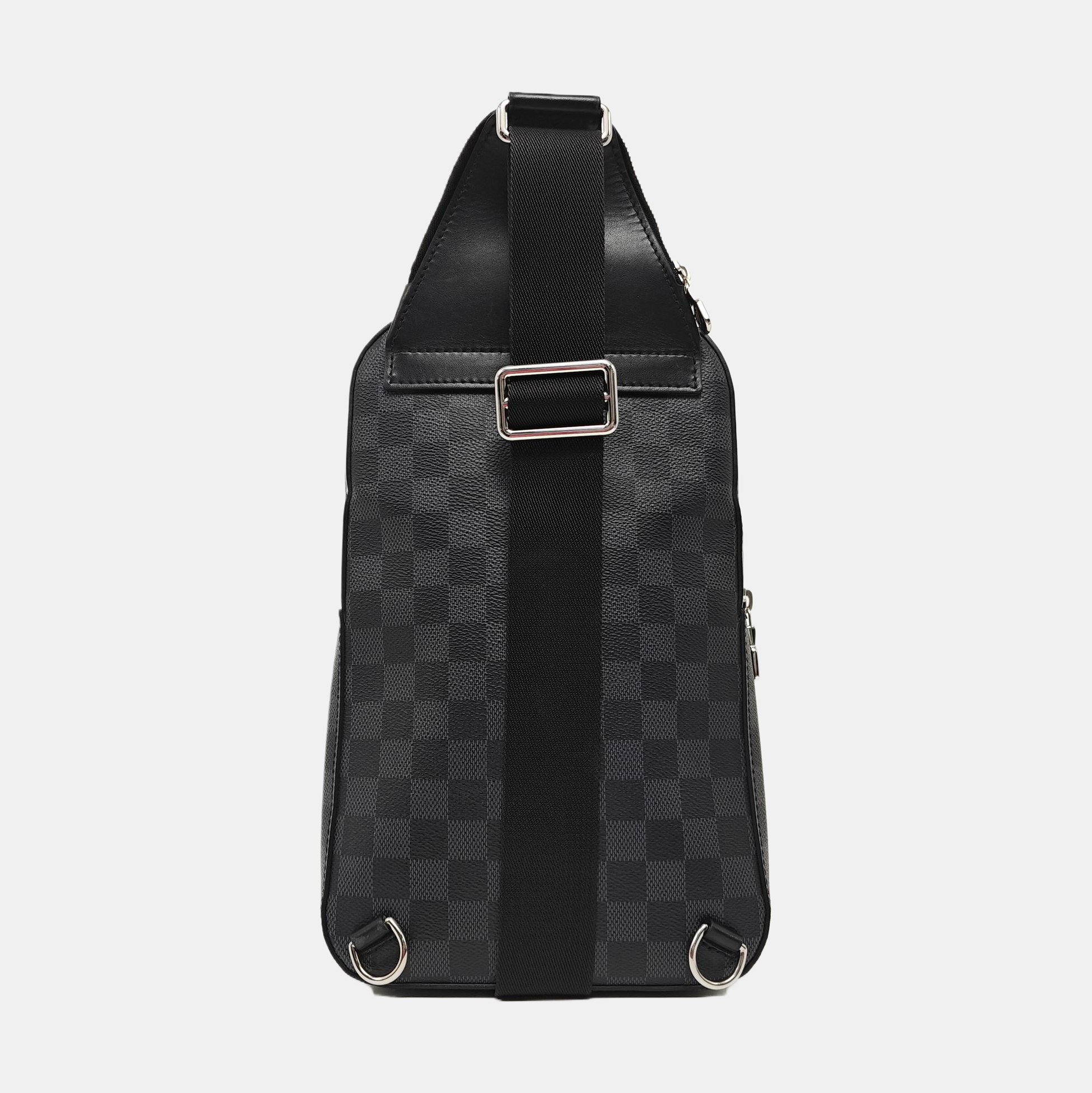 AVENUE Damier Graphite Coated Canvas Black