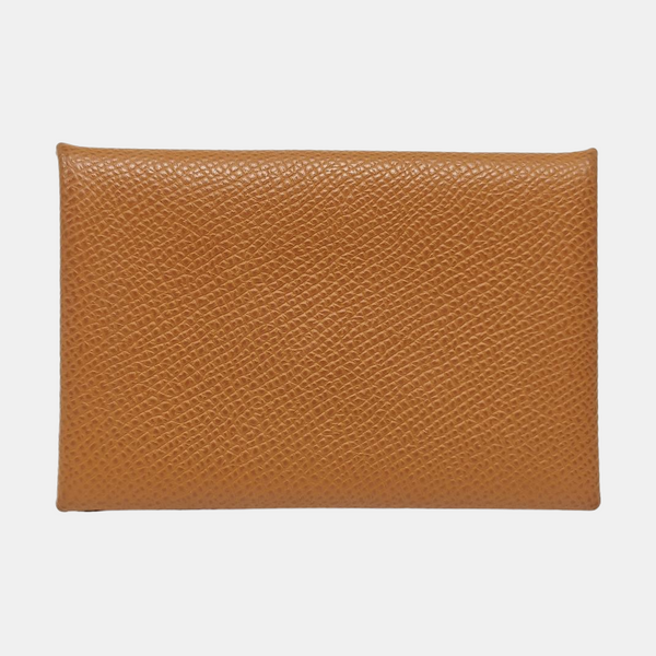 Calvi Epsom Brown Card Holder