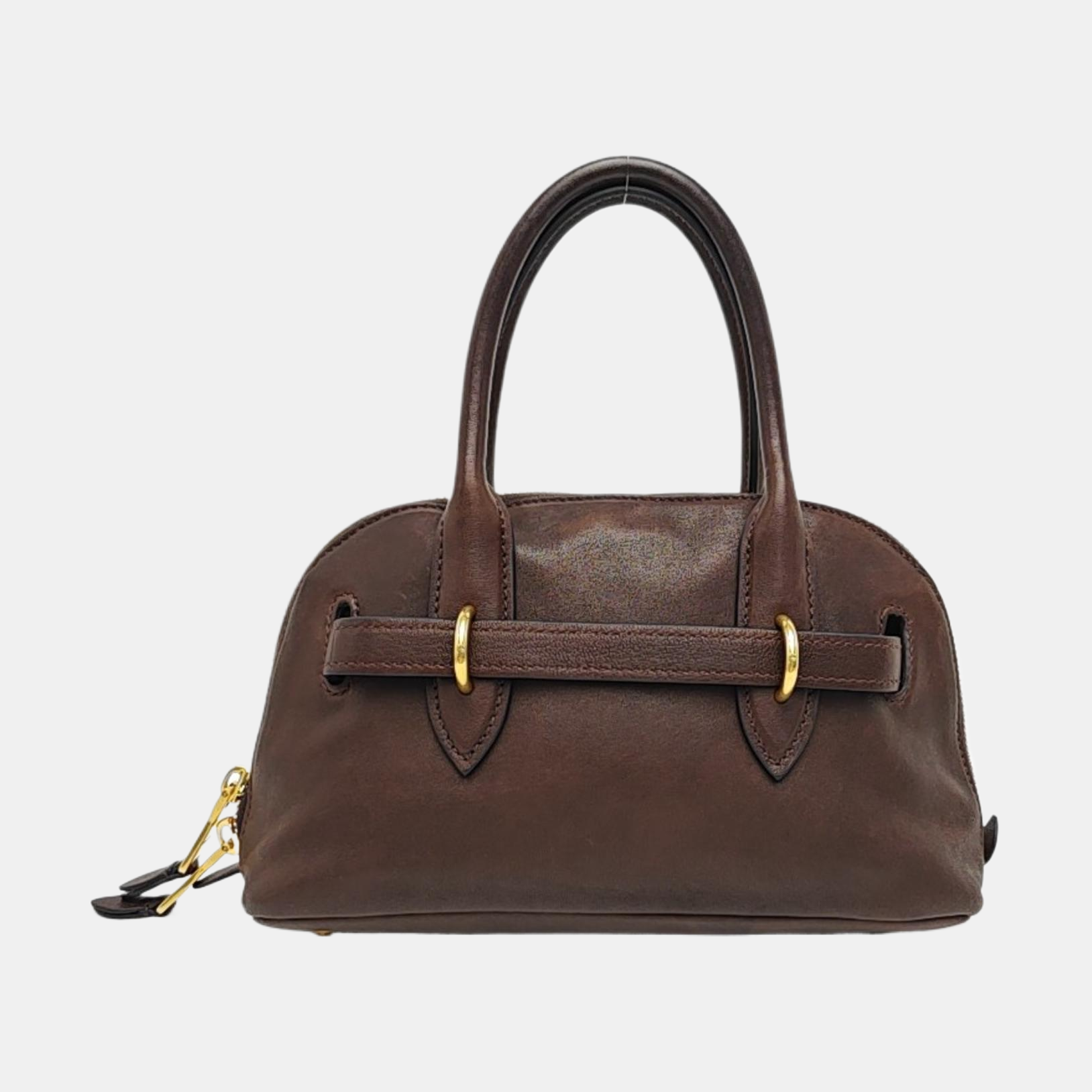 Aventure Small Lambskin Brown