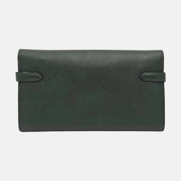 Kelly 20 Epsom Green Wallet