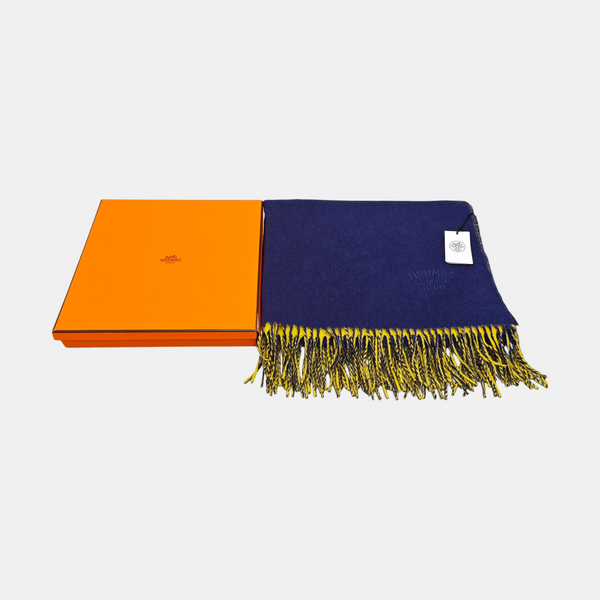Cashmere Scarf Blue