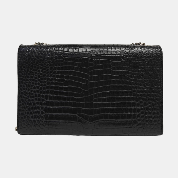 Calfskin Shoulder Bag Black