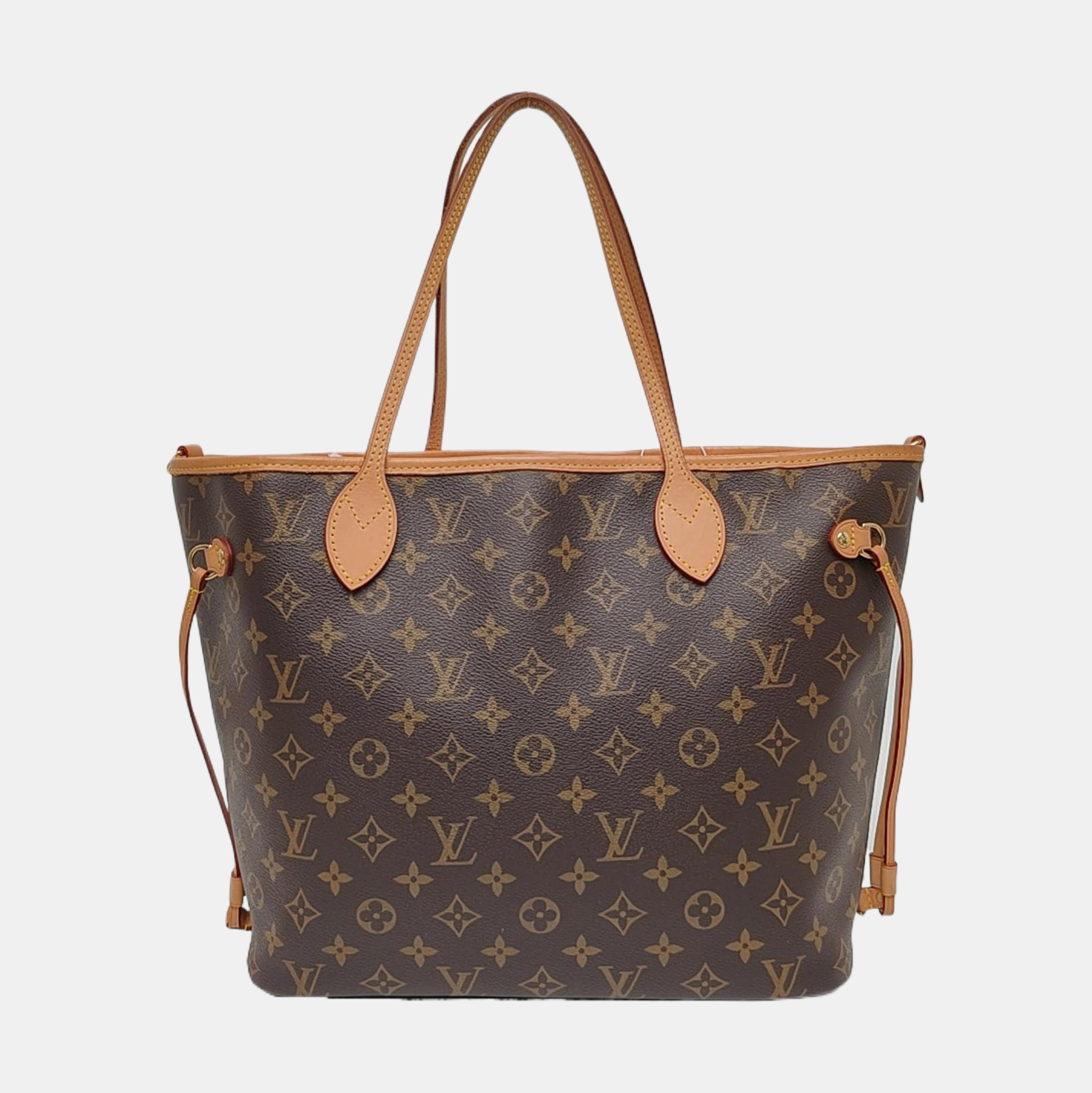NEVERFULL INSIDE OUT MM Monogram Fabric Red