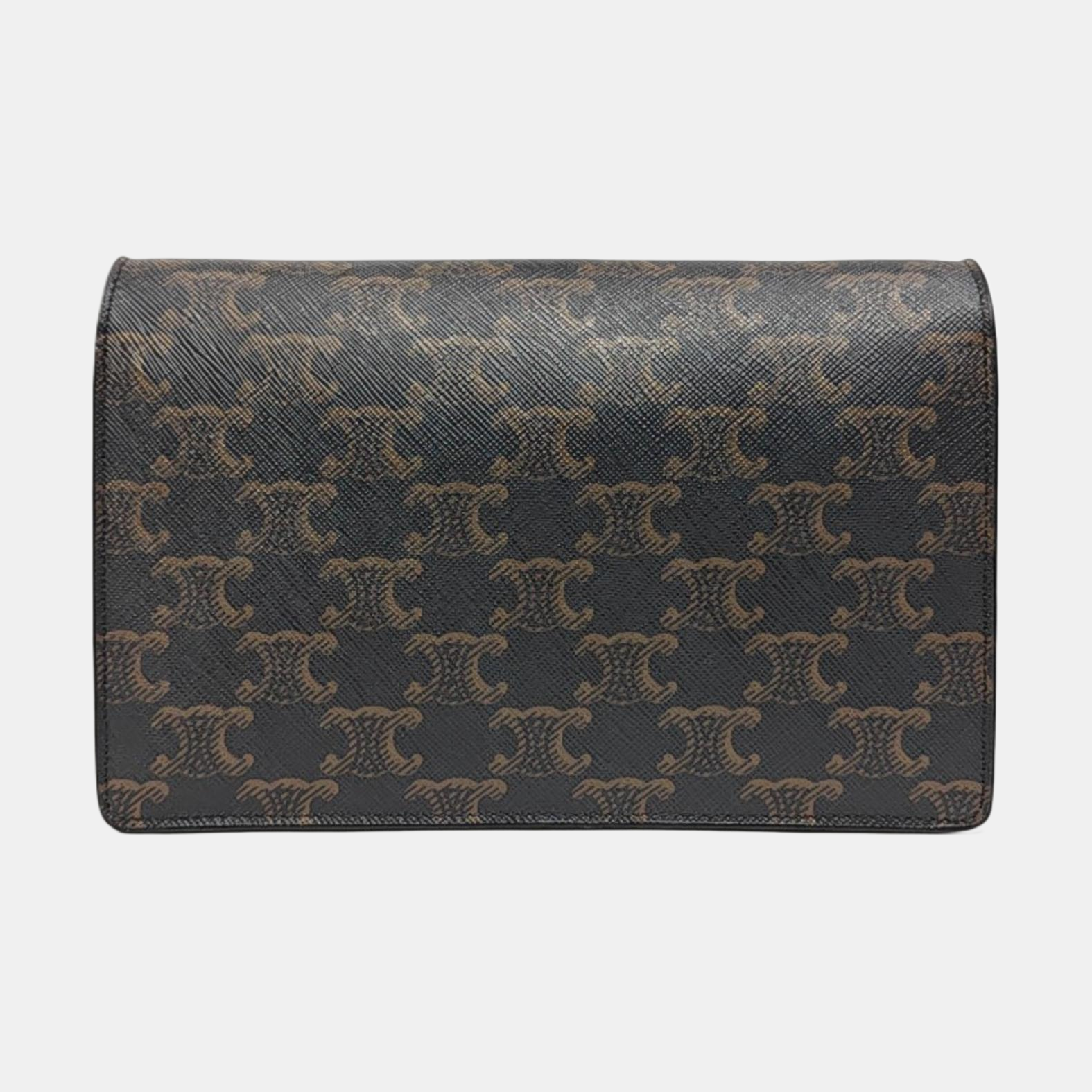 TRIOMPHE CANVAS Small Coated Canvas Brown