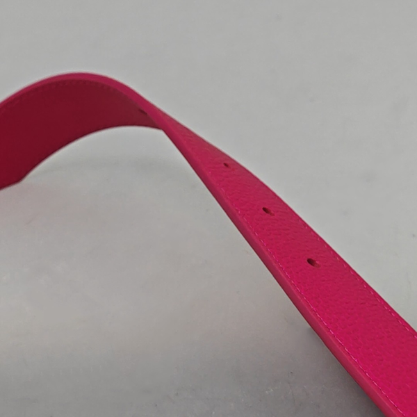 Leather Belt Red
