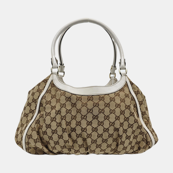 D-Ring Monogram Canvas Brown
