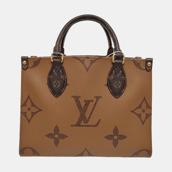 ONTHEGO PM Monogram Coated Canvas Brown