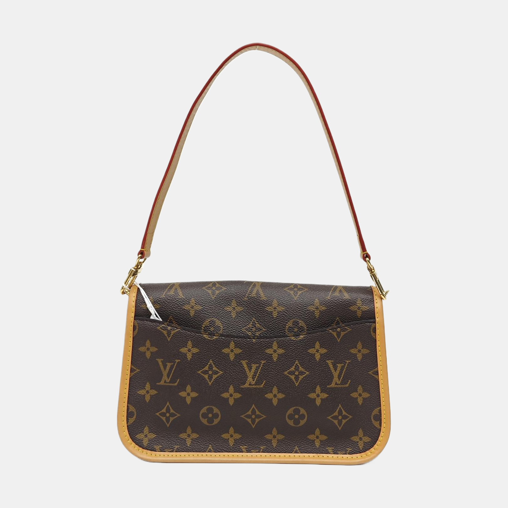 DIANE Monogram Coated Canvas Brown