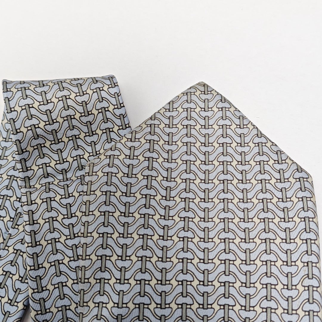 Mulberry Silk Tie Blue