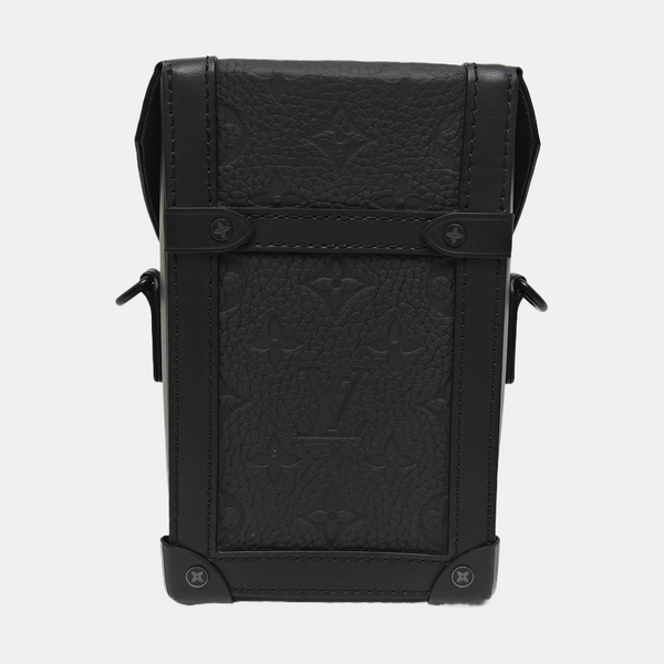 TRUNK VERTICALE Monogram Calfskin Black