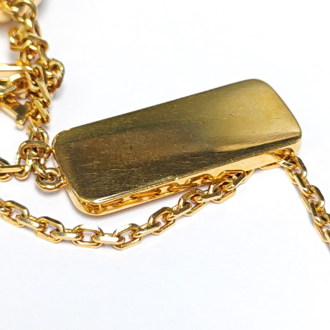 LVxNBA Metal Gold Necklace