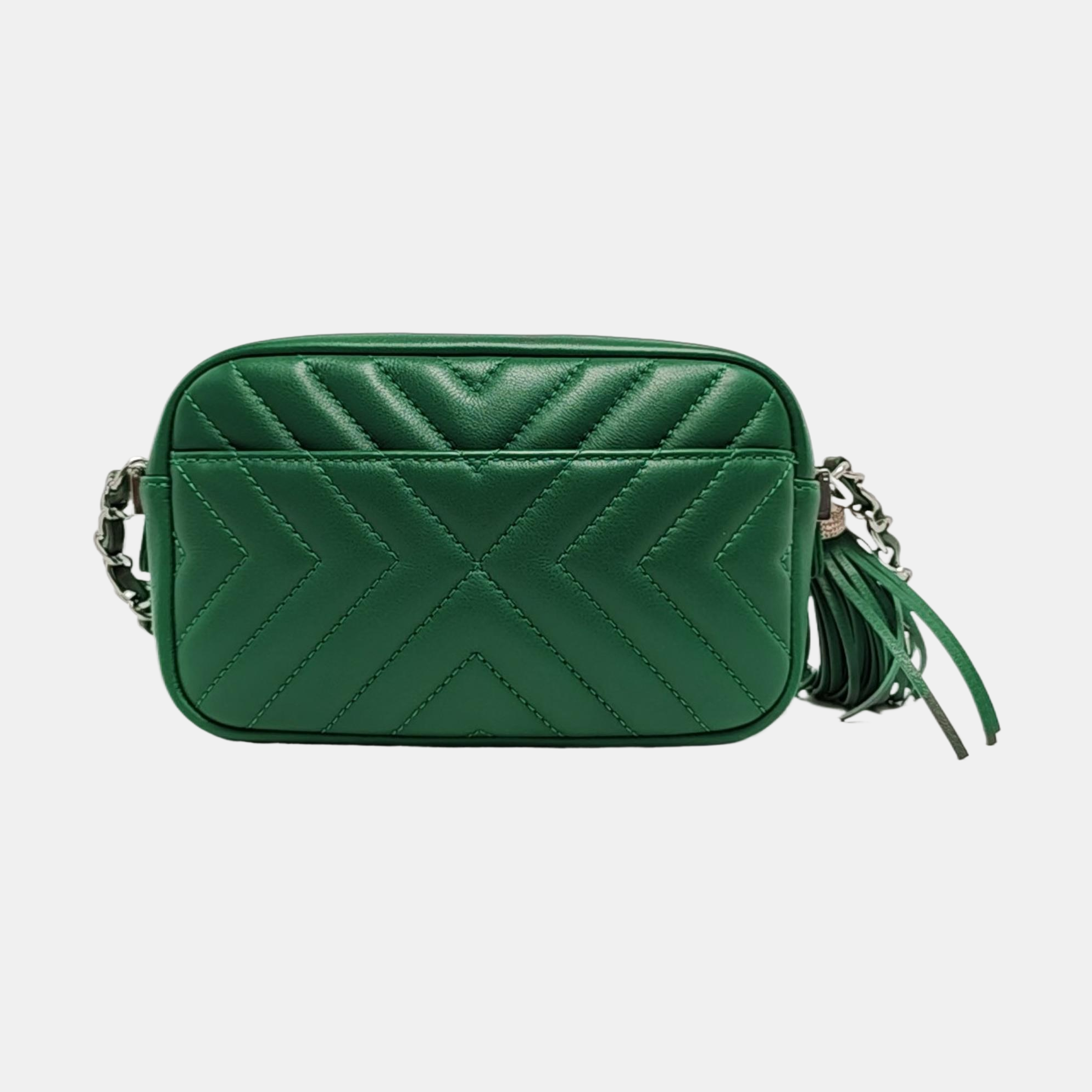 Quilted Calfskin Green