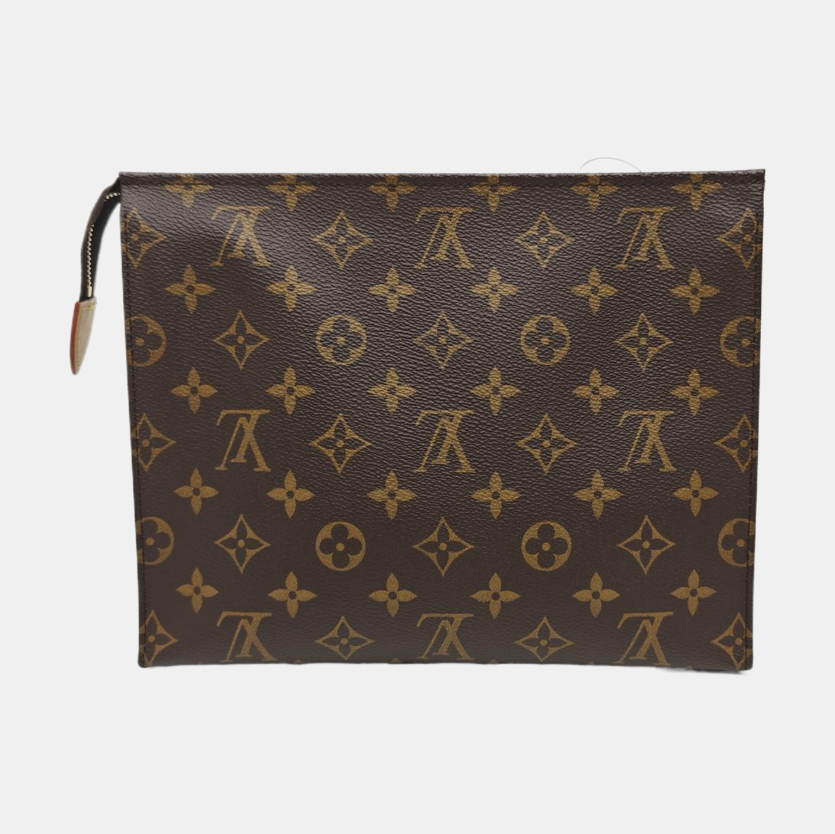 TOILET POCKET 26 Monogram Coated Canvas Brown
