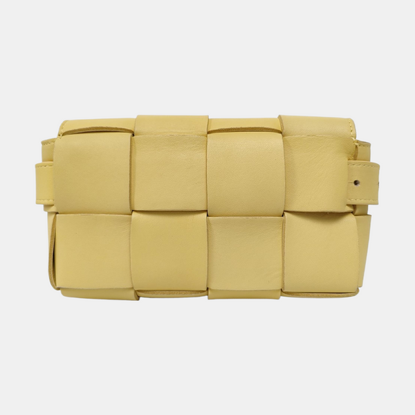 Cassette Small Lambskin Yellow