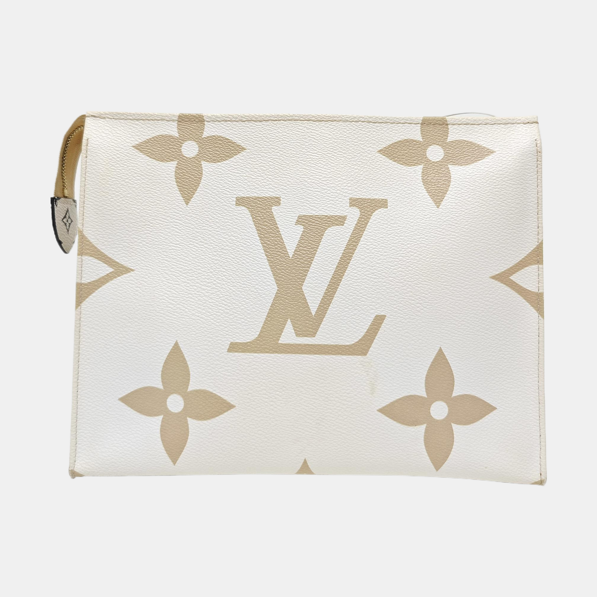 TOILET POCKET 26 Monogram Coated Canvas Multicolor