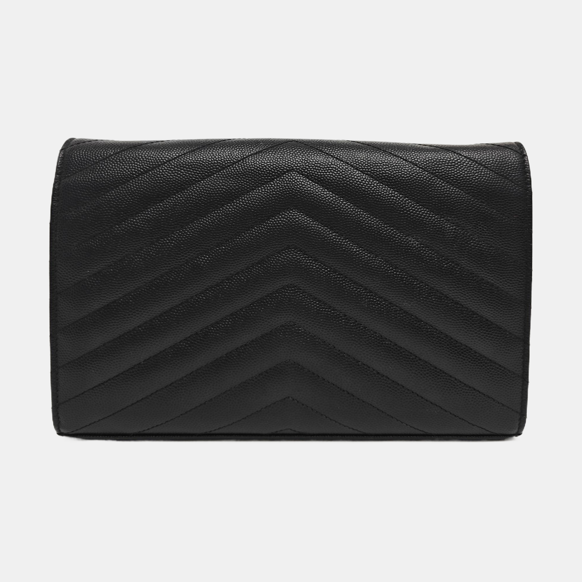 MONOGRAM Medium Quilted Calfskin Black