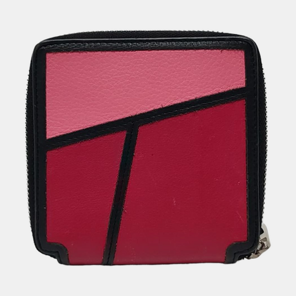 Cartera Puzzle de piel de ternera multicolor