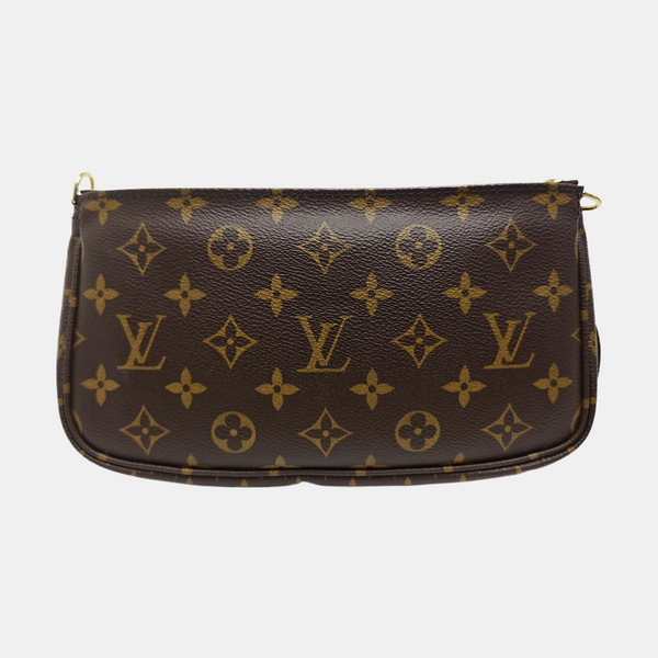 MULTI Monogram Coated Canvas Brown