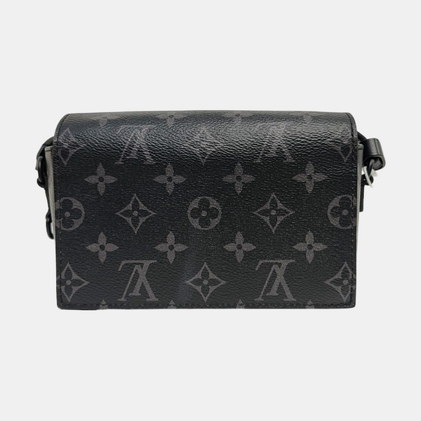 STEAMER Mini Monogram Coated Canvas Black