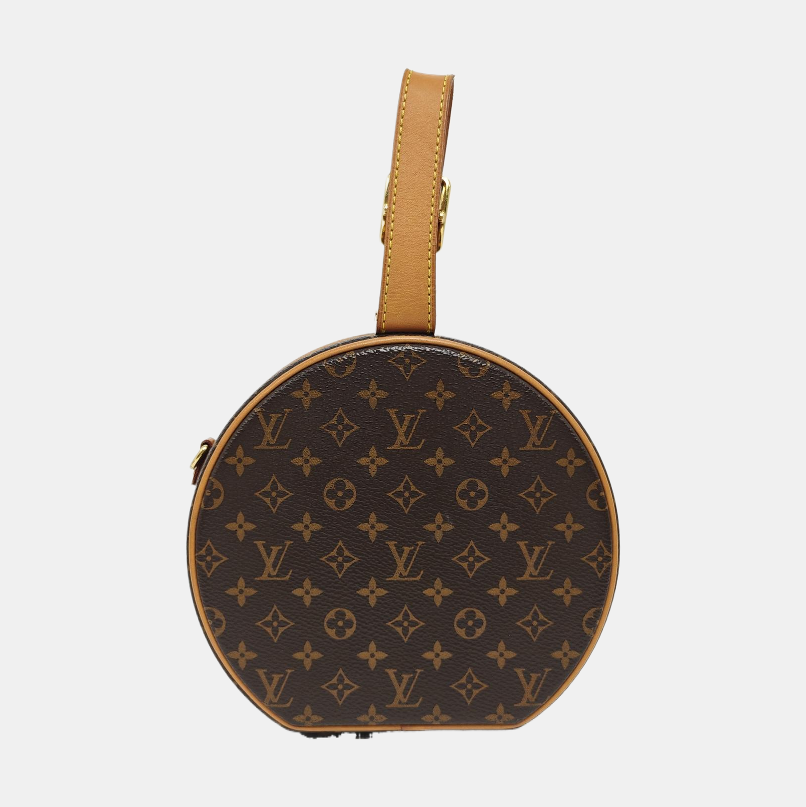 BOITE CHAPEAU PM Monogram Coated Canvas Brown