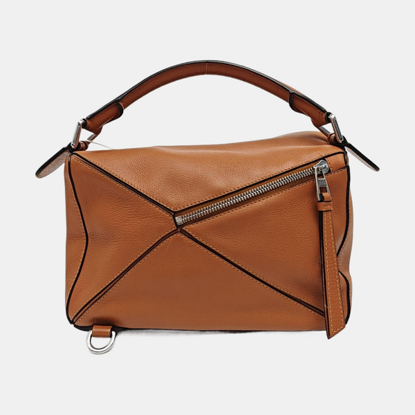 Puzzle Small Calfskin Brown