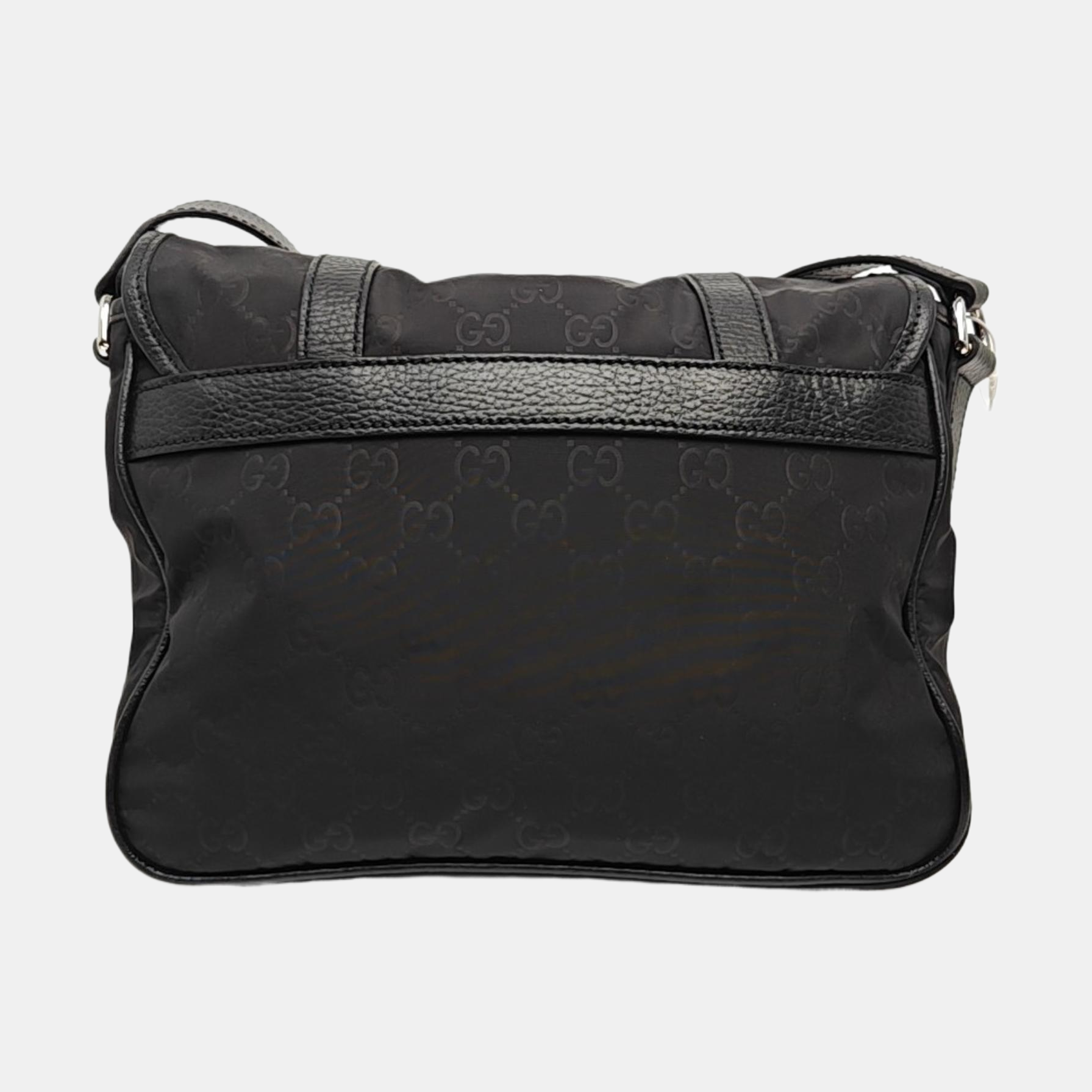 Messenger Monogram Nylon Black