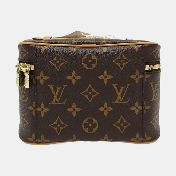 NICE Mini Monogram Coated Canvas Brown