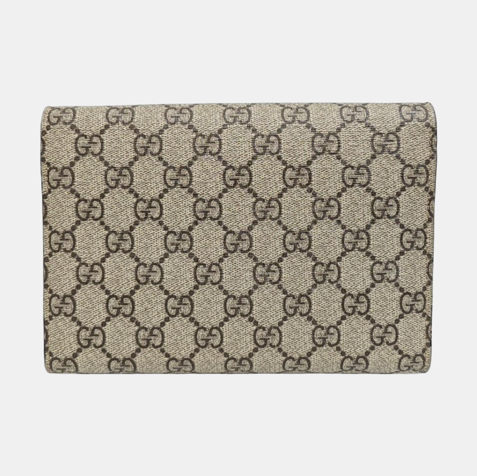 Dionysus Mini Monogram Coated Canvas Beige