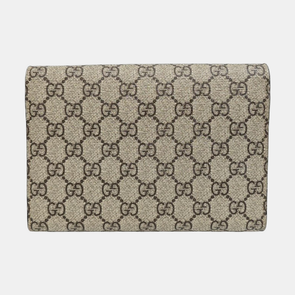 Dionysus Mini Monogram Coated Canvas Beige